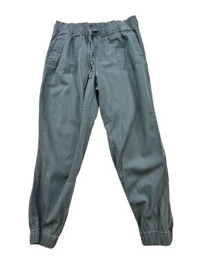 Loft Outlet Womens Slate Blue Lyocell Blend Casual High Rise Jogger Pants Medium